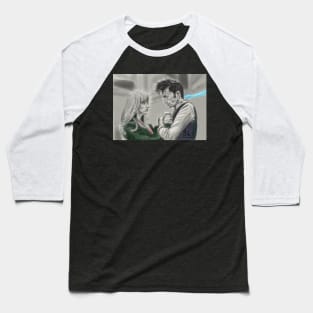 The Doctor and Donna Baseball T-Shirt